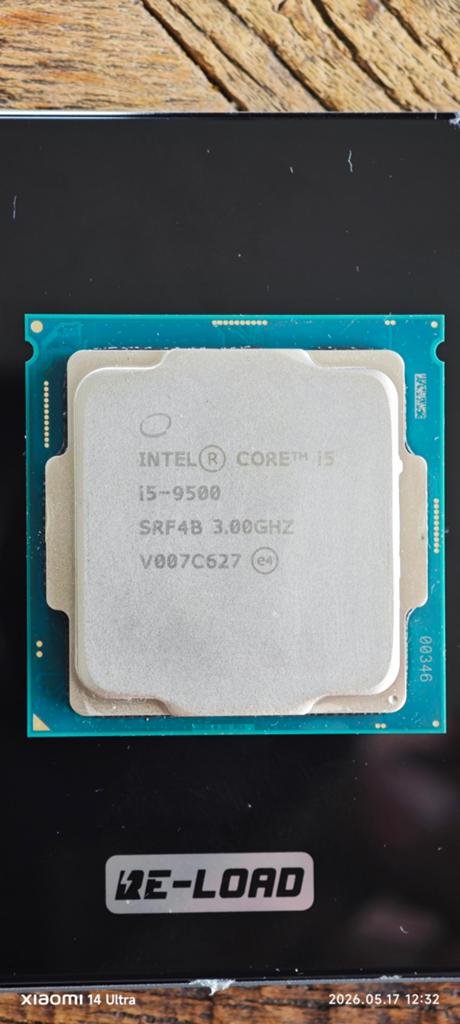Intel Core i5 9500 processor, Ophalen