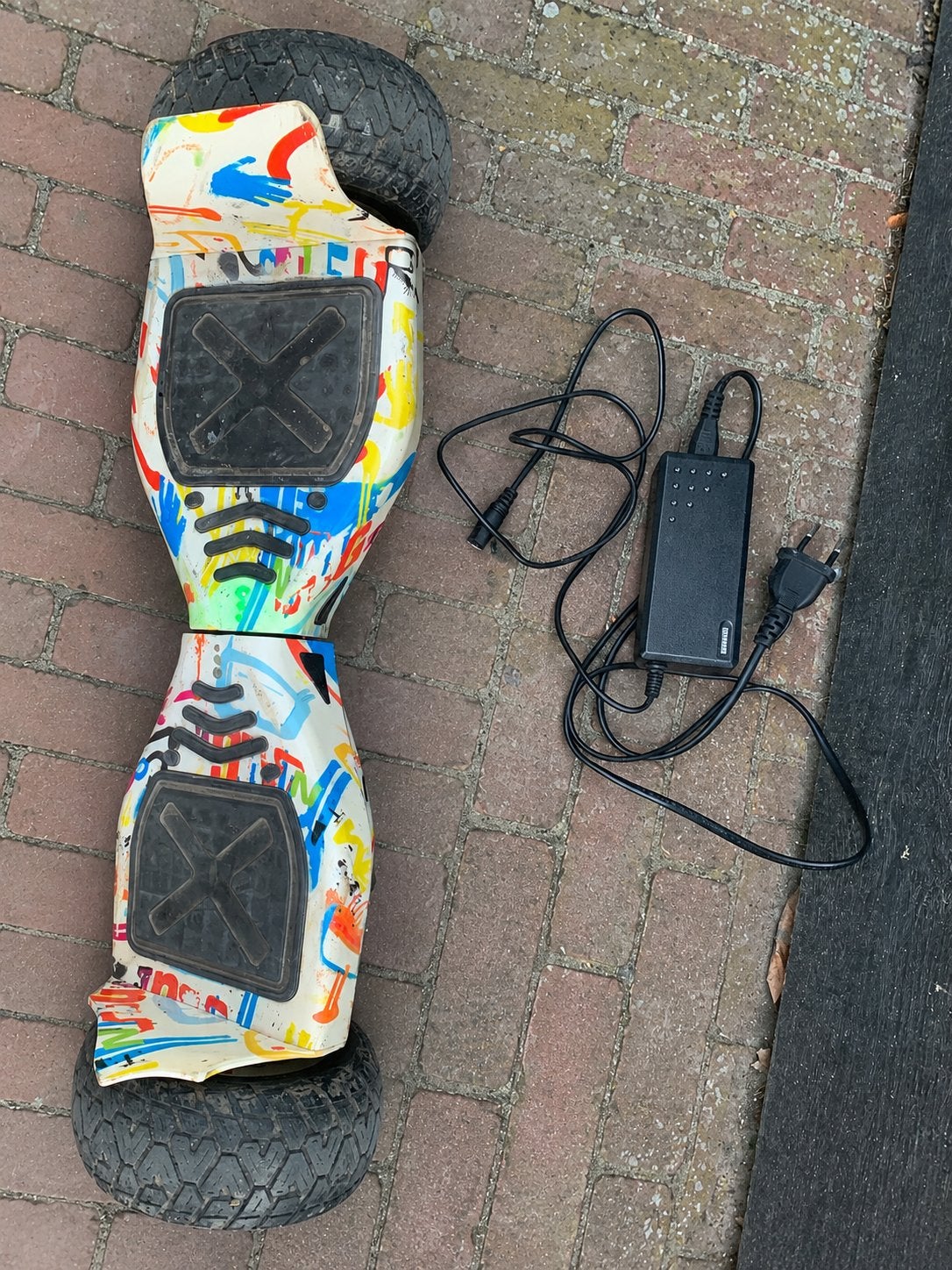 Mooie offroad hoverboard met oplader, Ophalen of Verzenden, Gebruikt