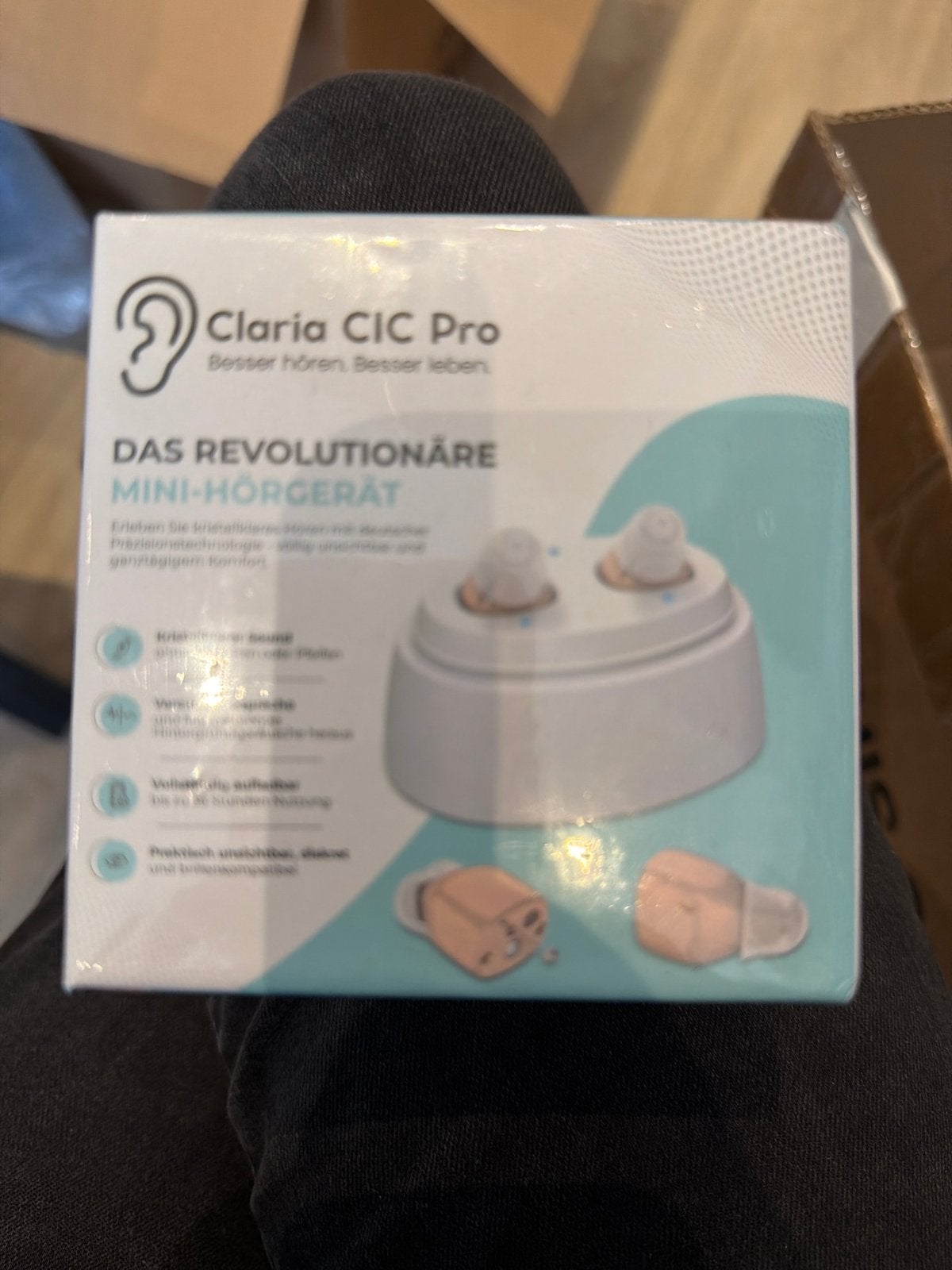 Claria CIC Pro Mini-Hörgerät - Nieuw in doos, Ophalen of Verzenden, Nieuw, Overige typen