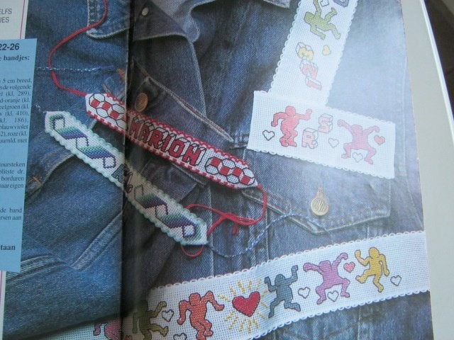 Borduurpatroon  Grappige Randjes  nr 9711 kl, Verzenden, Nieuw, Handborduren, Patroon