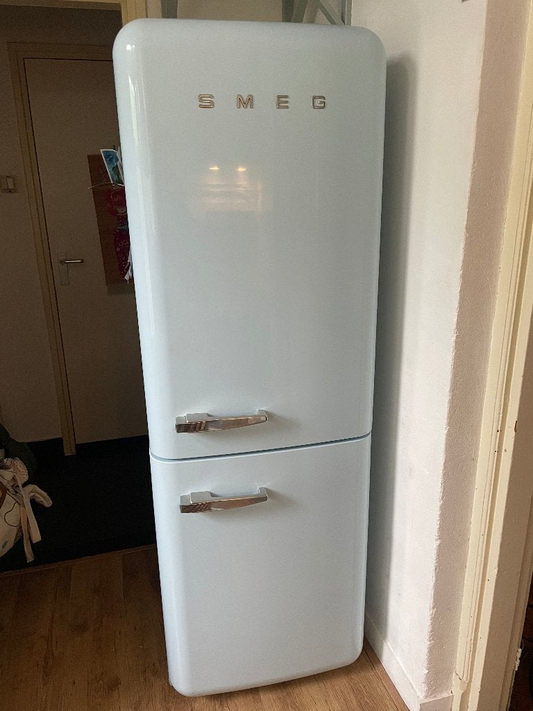 Smeg koelkast FAB32, Ophalen, Gebruikt, 200 liter of meer, 60 cm of meer