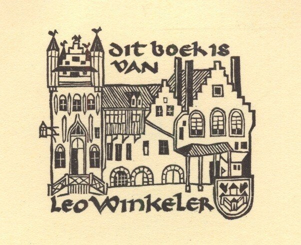 1221 Ex Libris Oostenrijk : Dr. Ottmar Premstaller, z.j., Verzenden, Ex libris
