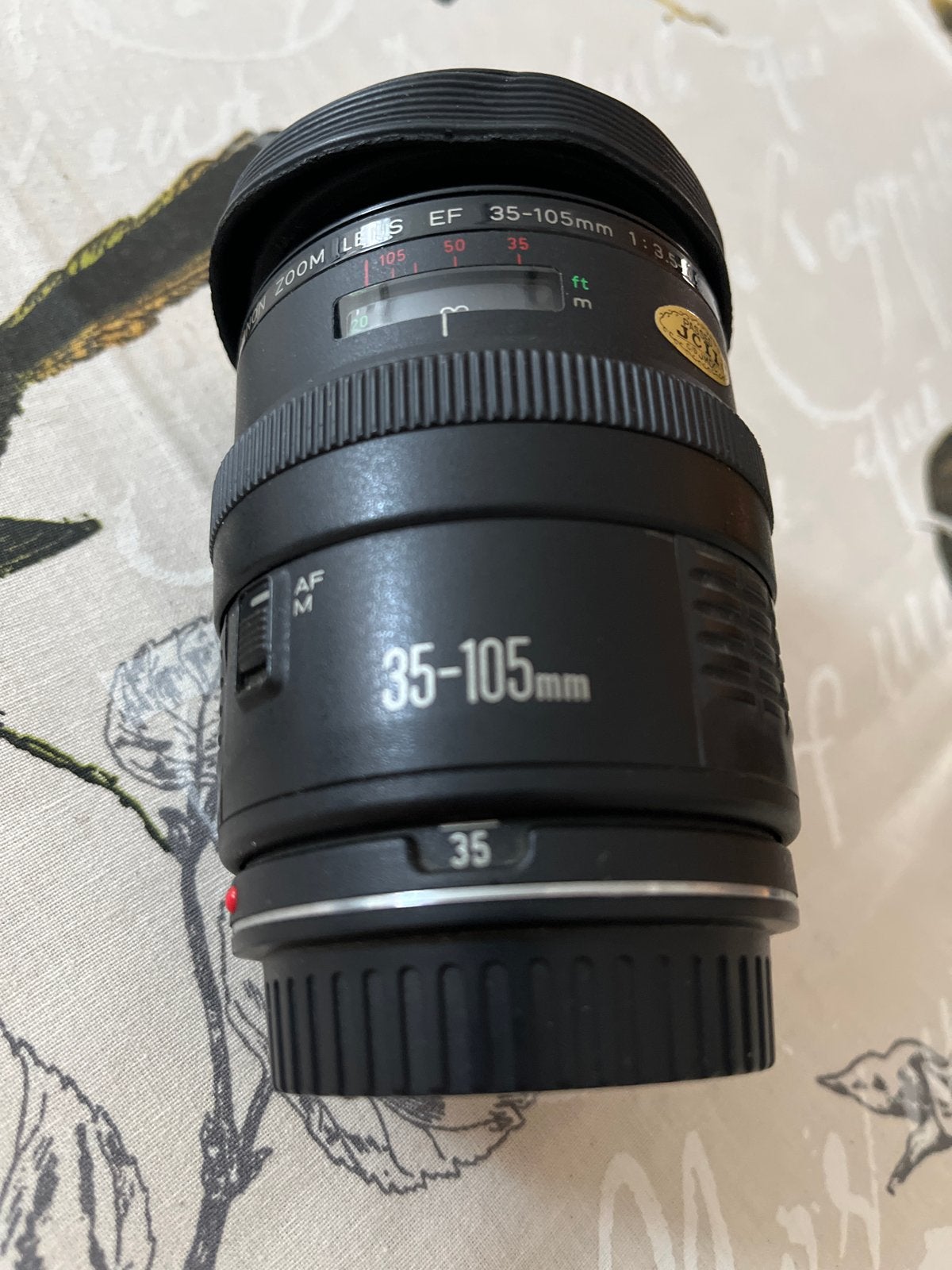 Canon EF 35-105mm f/3.5-4.5 Zoomlens, Gebruikt, Canon, Autofocus, Ophalen of Verzenden