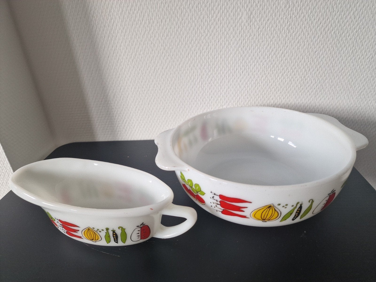 Vintage JAJ Pyrex schaal "Harvest / Market Garden", Ophalen of Verzenden
