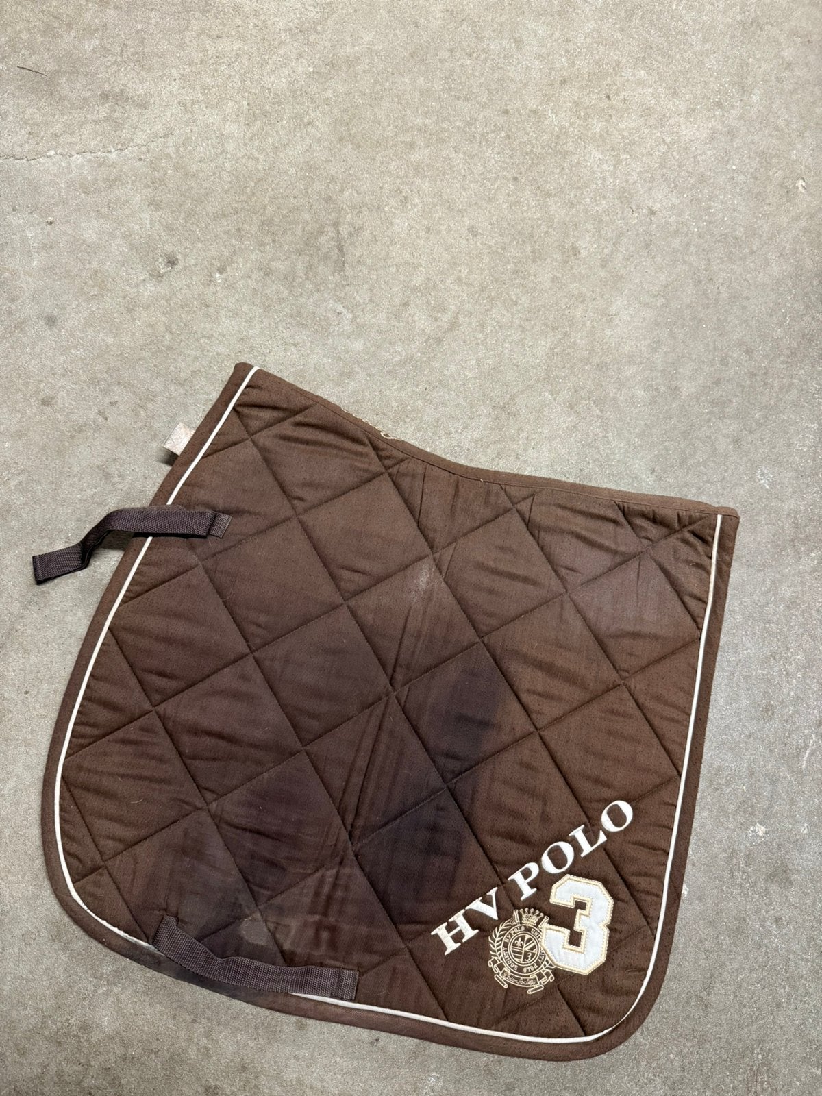 HV polo dekje bruin, Dieren en Toebehoren, Full (L), Gebruikt, Zadeldekje, Ophalen of Verzenden