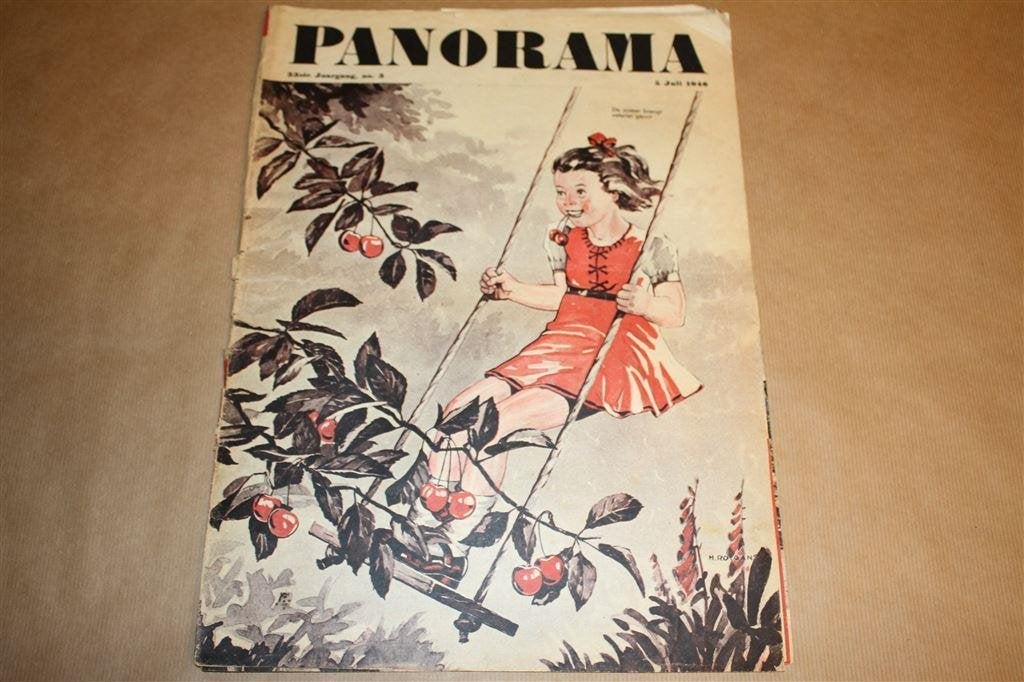 Panorama - Nr. 3 - 1946 - Met Sjors en Sjimmie, Ophalen of Verzenden, 1940 tot 1960, Knipsel(s)