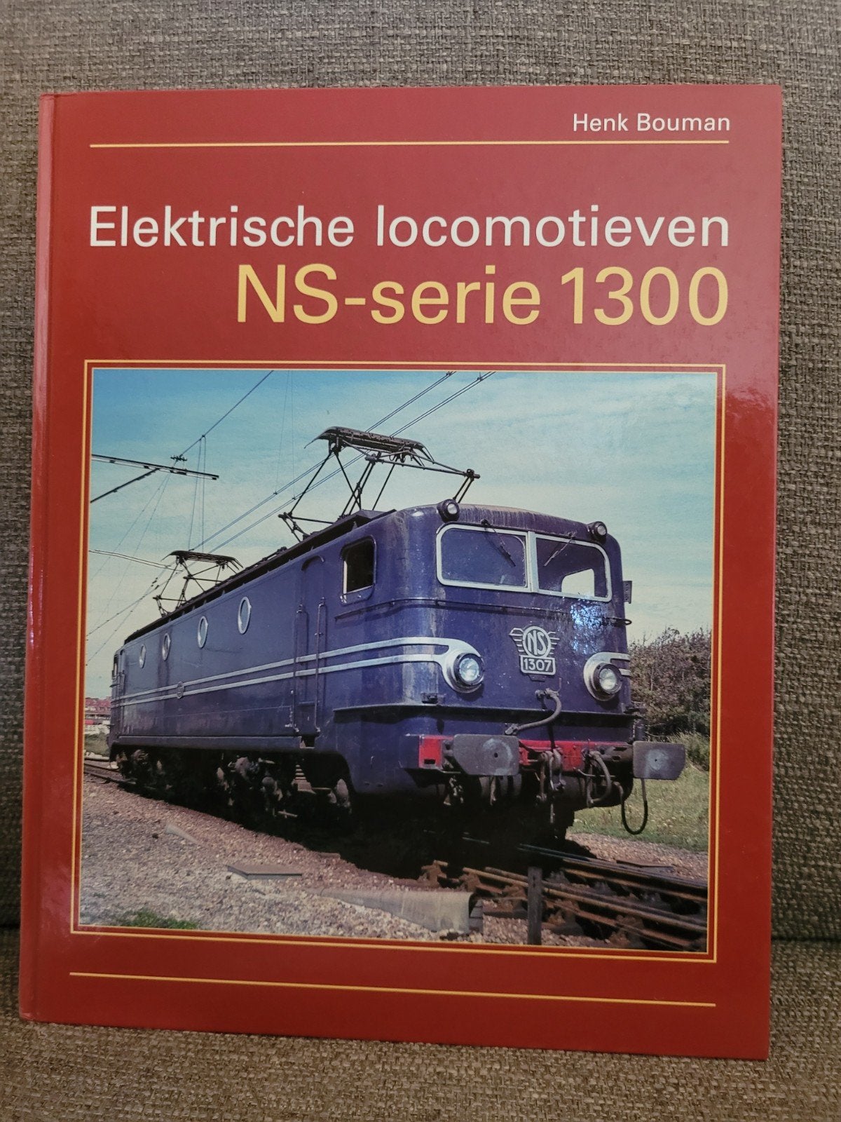 Boek: Elektrische locomotieven NS-serie 1300, Ophalen of Verzenden, Trein, Boek of Tijdschrift