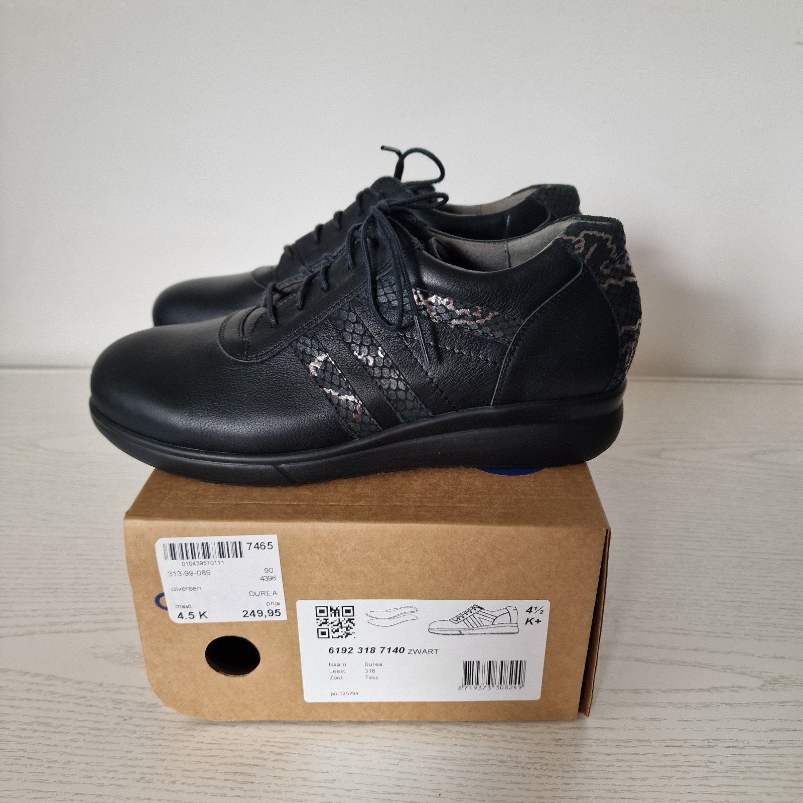 Nieuwe schoenen van Durea maat 4,5 = 37,5 K. Voor brede voet, Kleding | Dames, Schoenen, Durea, ., Zwart, Nieuw