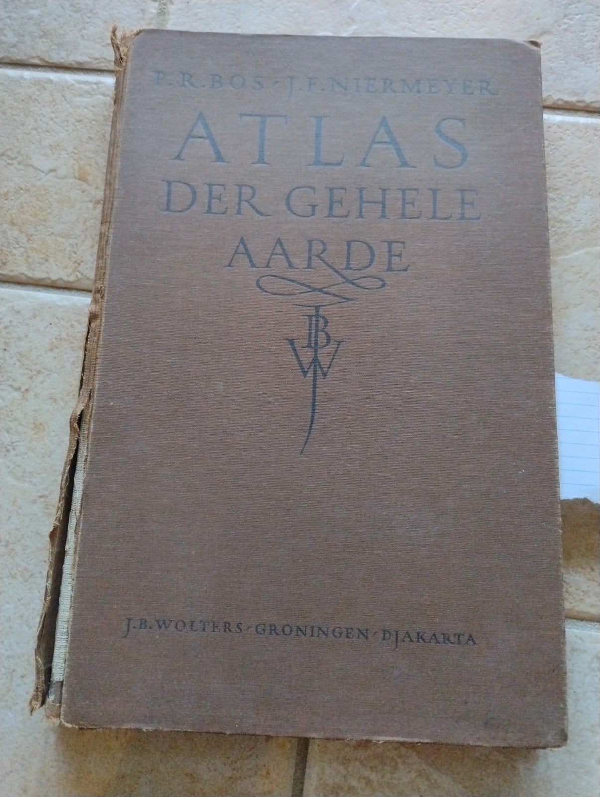 Bos-Niermeyer Schoolatlas der Gehele Aarde (1951), Bosatlas, P.R. Bos, J.F. Niermeyer, 1800 tot 2000, Wereld