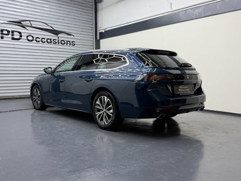 Peugeot 508 1.6 Plug-In HYbrid Allure Pack Business - Camera, Auto's, Peugeot, Gebruikt, Zwart, 4 cilinders, Blauw