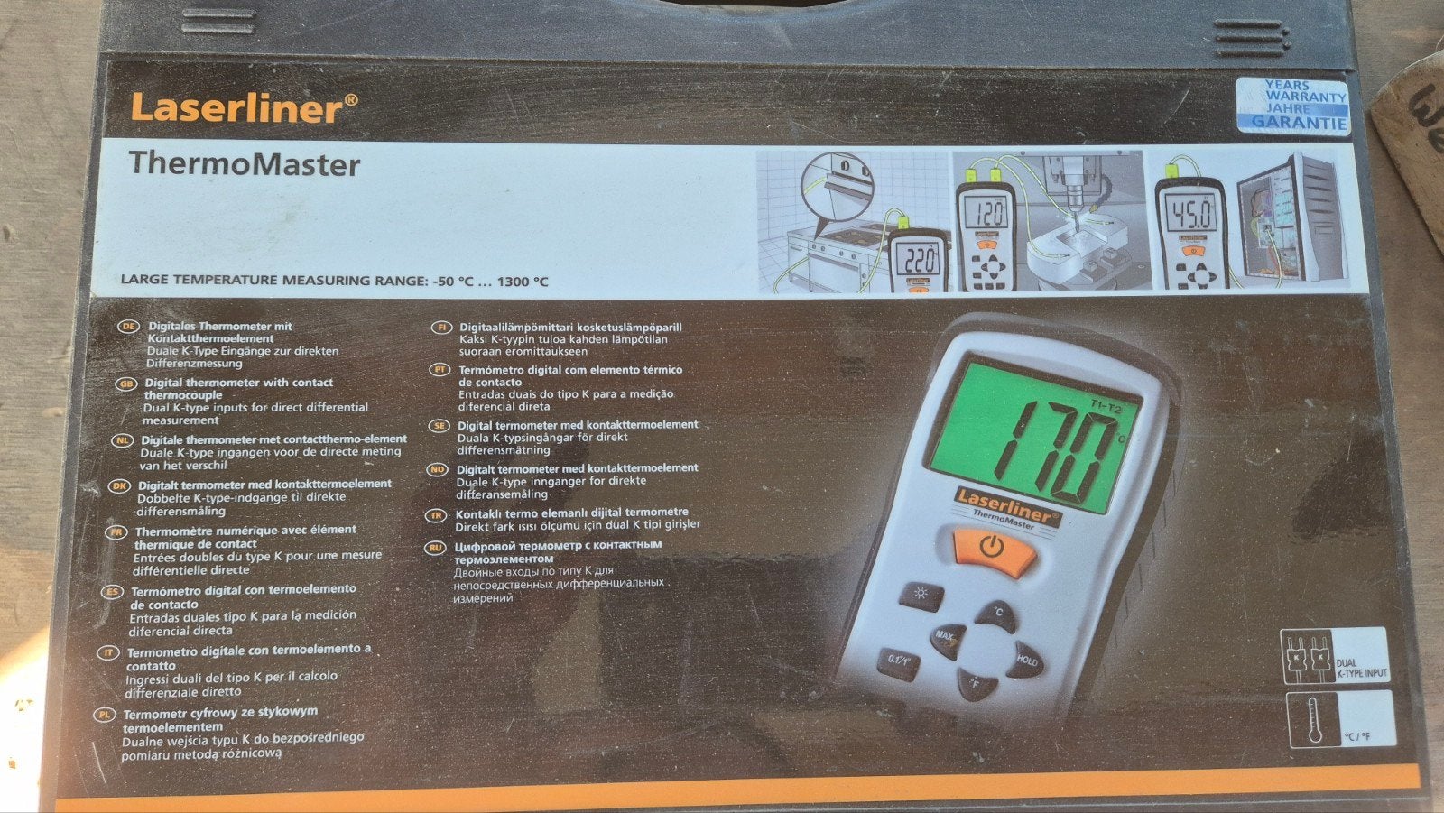 laserliner thermomaster., Ophalen, Nieuw