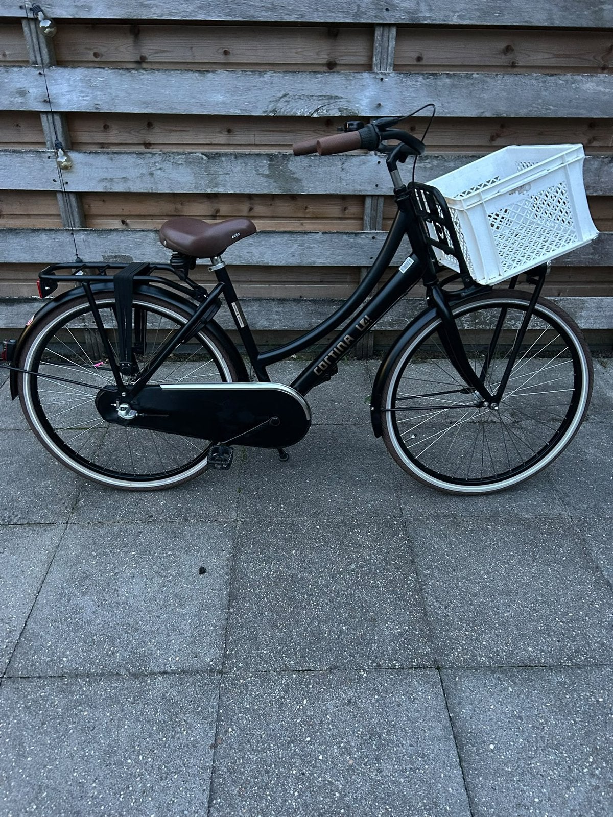 Meisjesfiets Cortina U4 transport 26 inch, Fietsen en Brommers, Terugtraprem, Gebruikt, Versnellingen, Ophalen