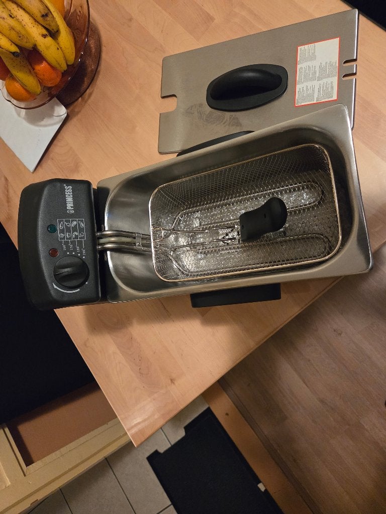 Princess frituurpan direct af te halen, 2 tot 3 liter, Ophalen, Nieuw