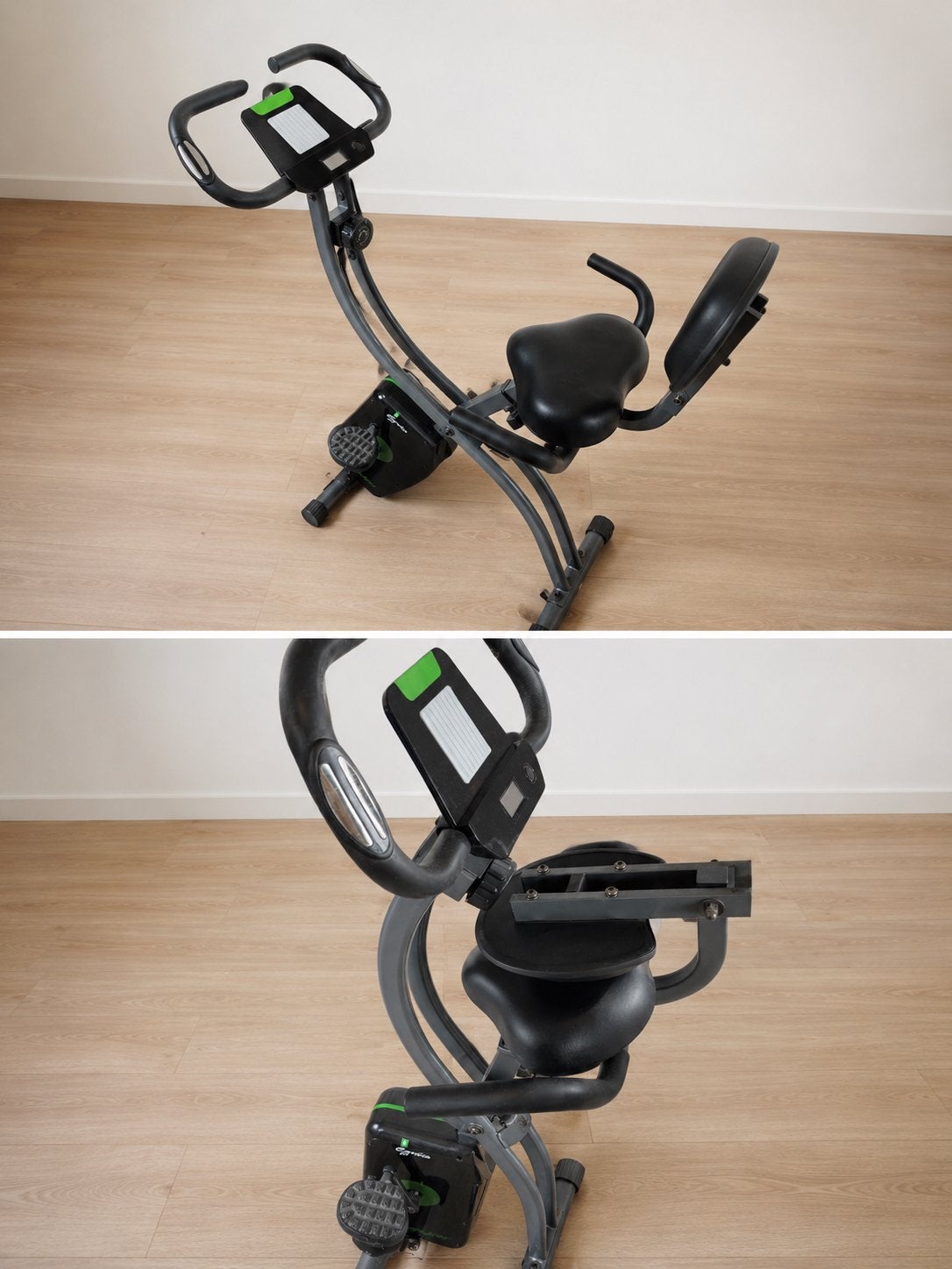 Tunturi Hometrainer - Compact en Comfortabel, Ophalen, Gebruikt, Metaal, Benen