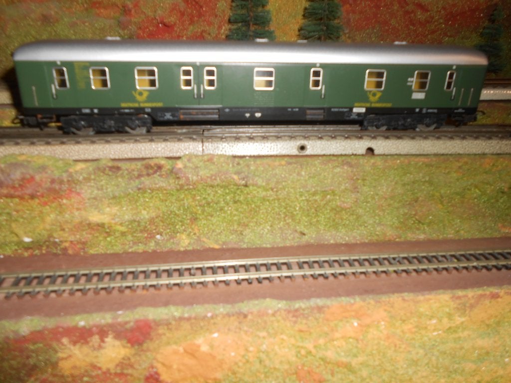 Märklin 4047 postrijtuig voor de sneltrein, metalen uitvoeri, Wisselstroom, Ophalen of Verzenden, Märklin, Nieuw