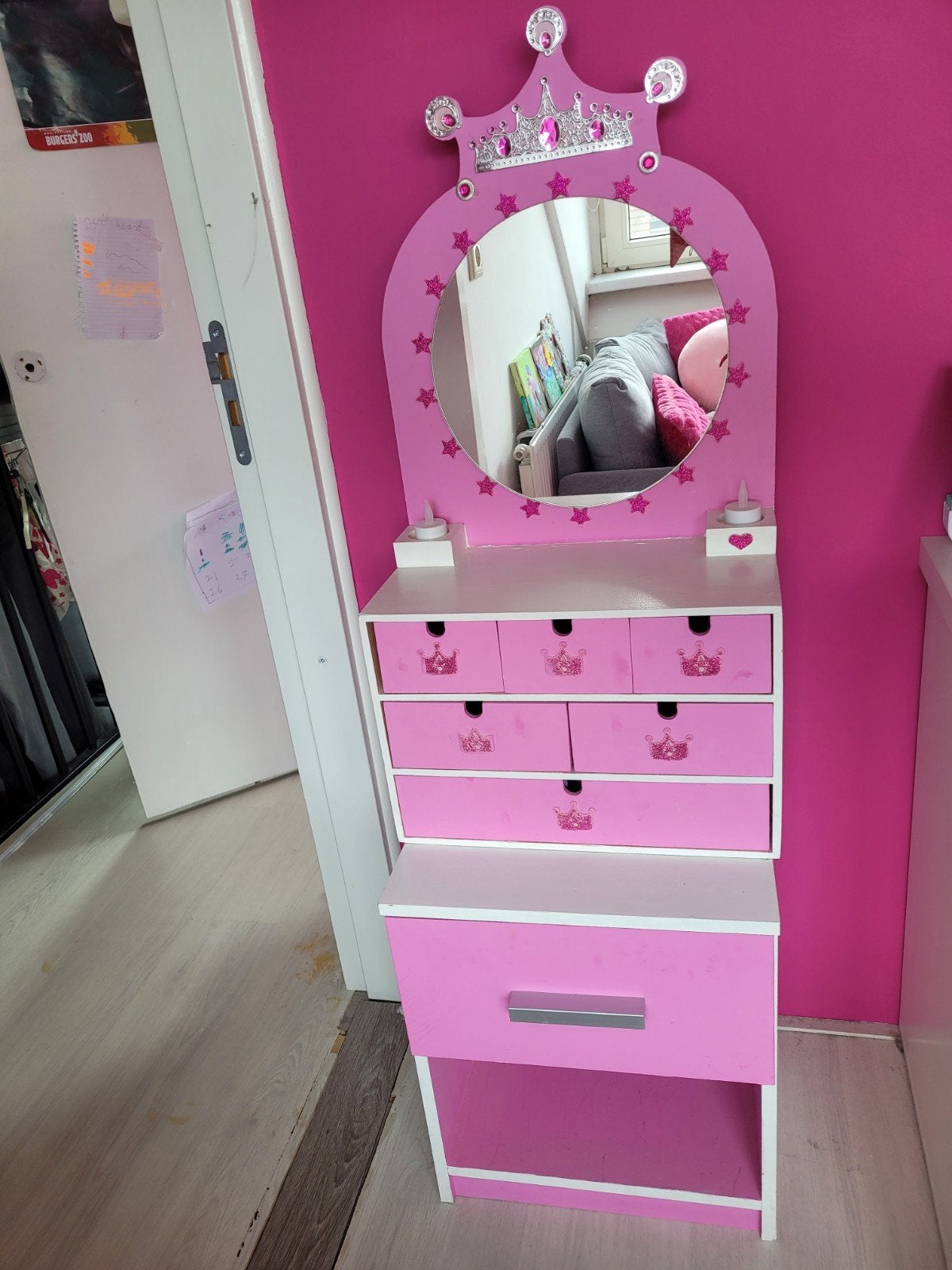 make-up/ kap tafel, Huis en Inrichting, Ophalen of Verzenden, Gebruikt, 50 tot 100 cm, Minder dan 100 cm