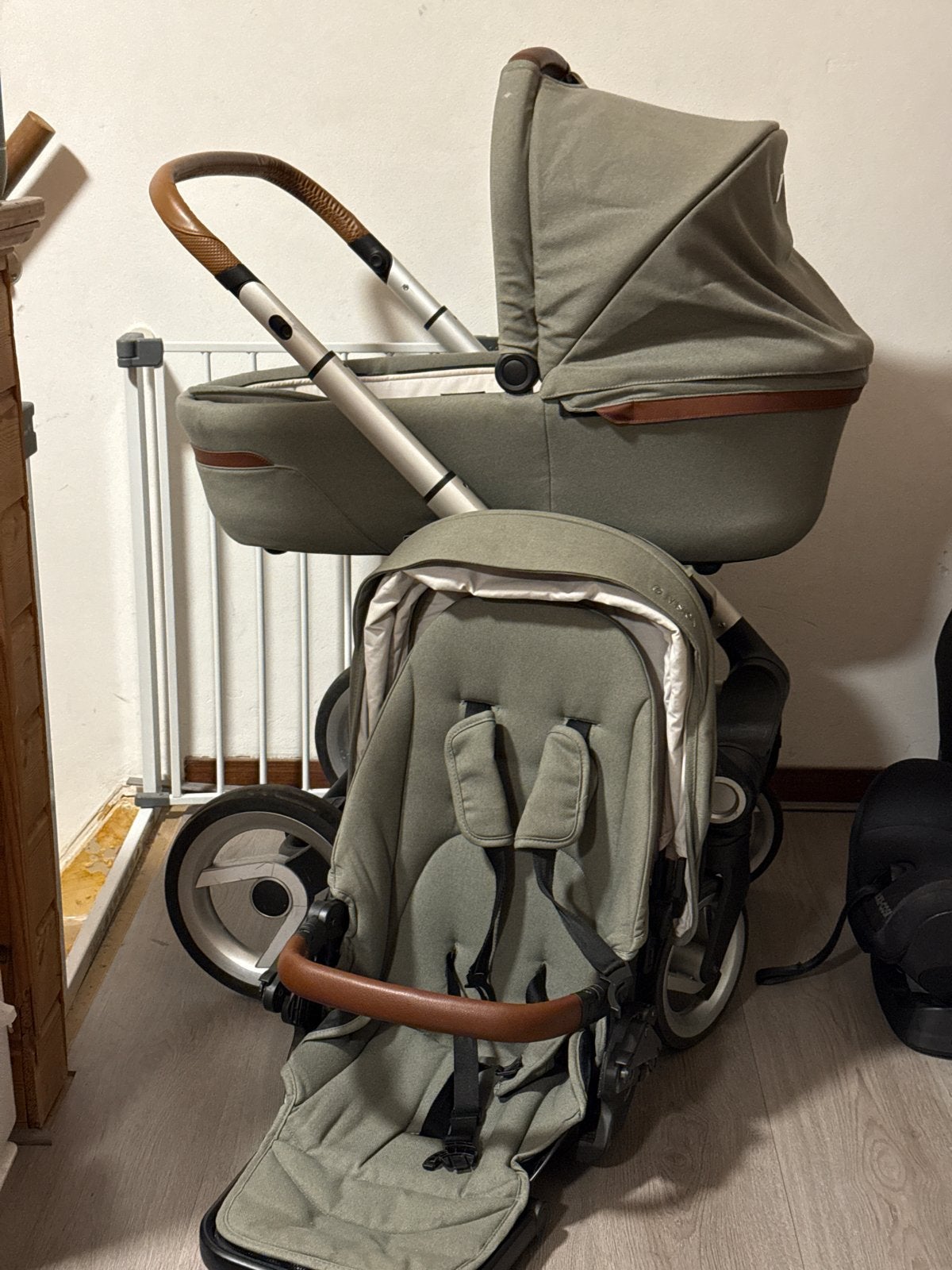 Mutsy Icon Vision Combiwagen, Kinderen en Baby's, Ophalen, Gebruikt, Combiwagen, Mutsy