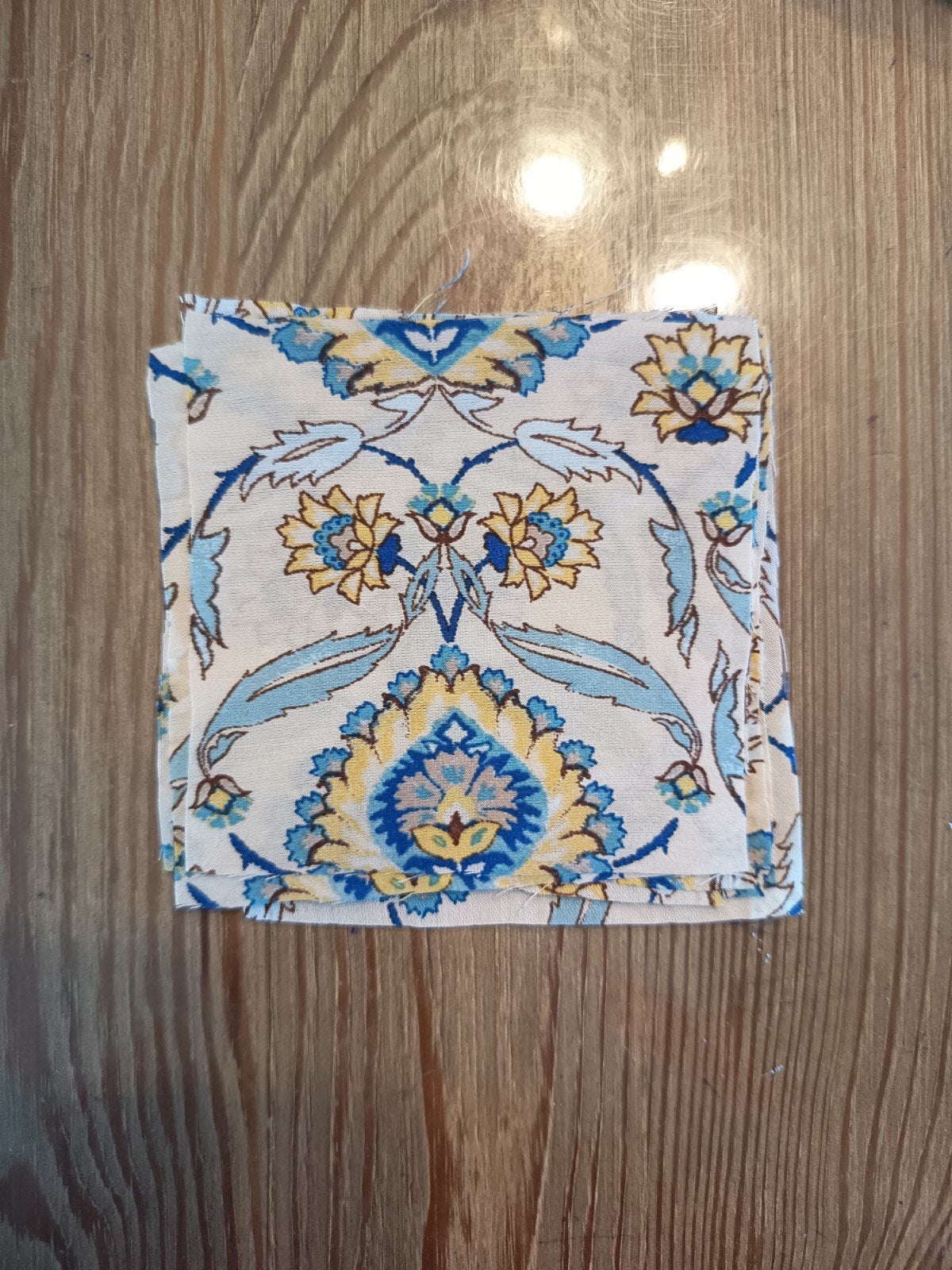 20 patchwork lapjes, Overige kleuren, Ophalen of Verzenden, 30 tot 120 cm, Katoen