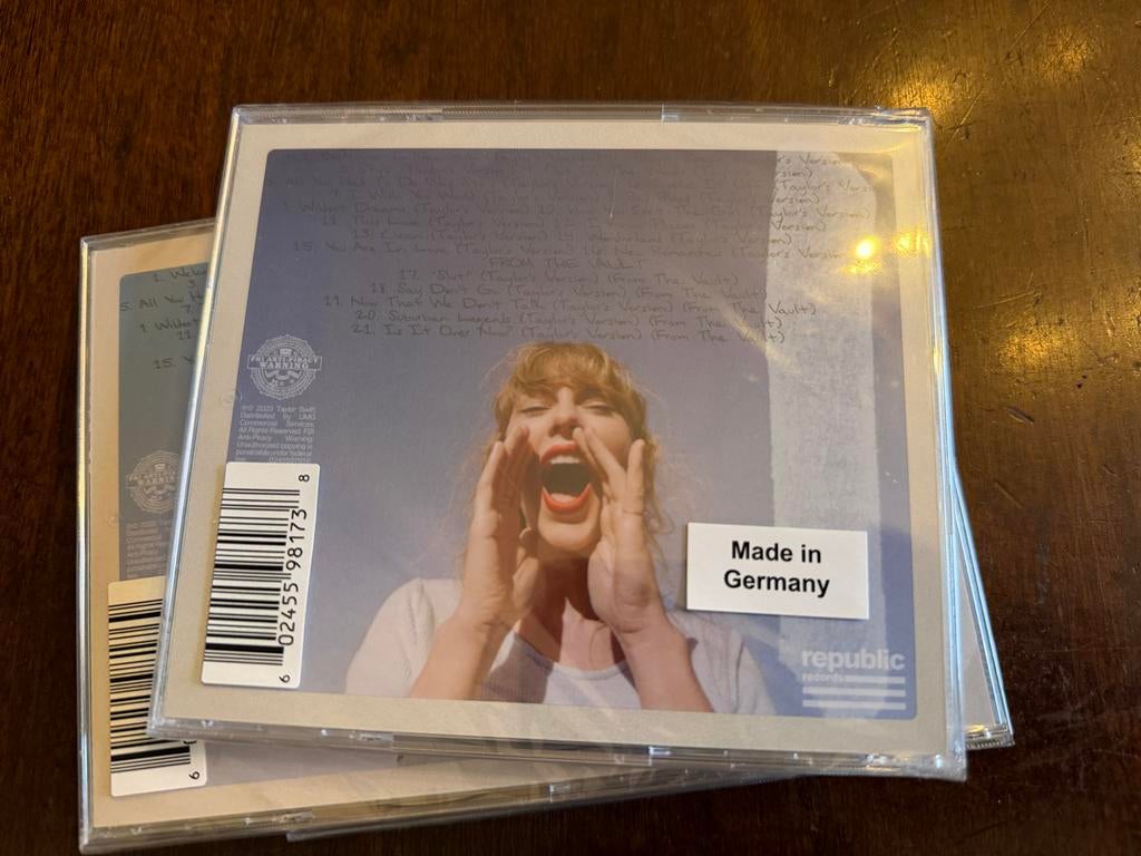 Taylor Swift CD set 1989 met Exclusieve Fotoset, Ophalen of Verzenden, 2020 tot heden, Nieuw in verpakking, Boxset