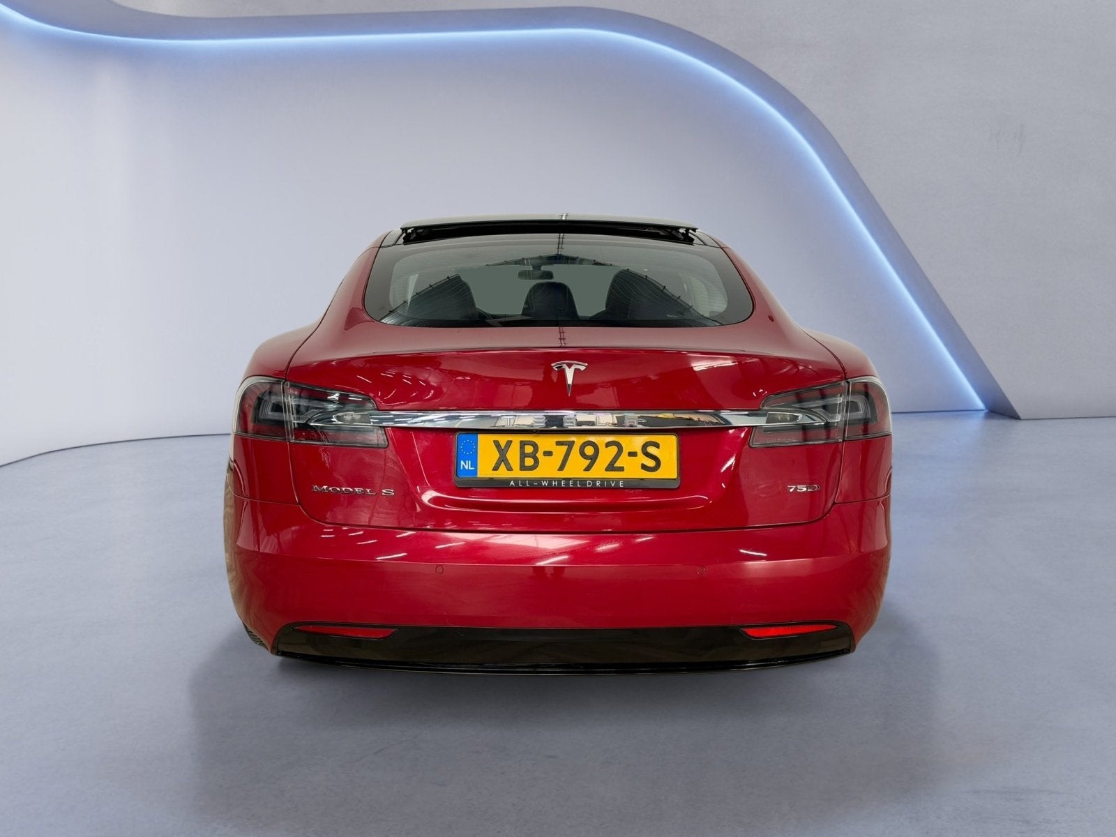 Tesla Model S 75D Base|PANO|NAP|INRUIL MOGELIJK|, Auto's, Dealer onderhouden, Gebruikt, Zwart, 315 min