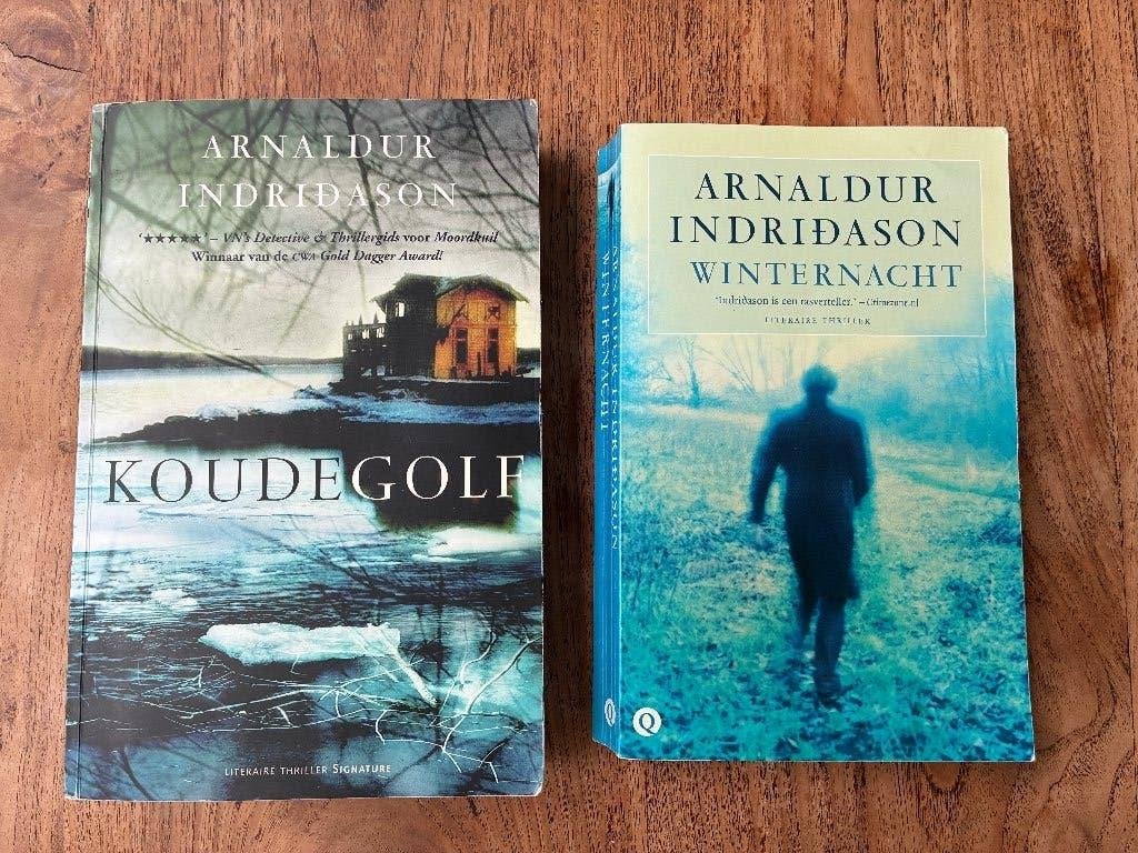 Arnaldur Indriðason - Koudegolf & Winternacht, 4,- per stuk, Ophalen of Verzenden, Gelezen, Arnaldur Indridason, Scandinavië