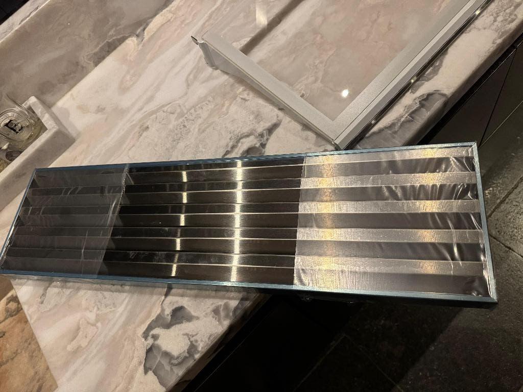Sub-Zero Koelkast Louvre Grille RVS, Witgoed en Apparatuur, Koelkasten en IJskasten, Zonder vriesvak, 200 liter of meer, Nieuw