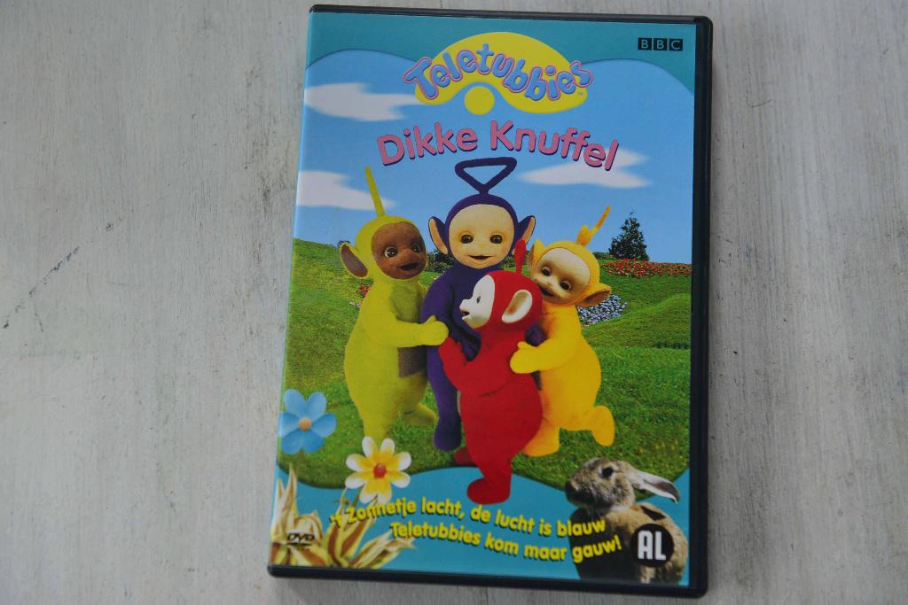 TELETUBBIES == Dikke Knuffel het zonnetje lacht, de lucht, Alle leeftijden, Verzenden, Zo goed als nieuw, Komedie