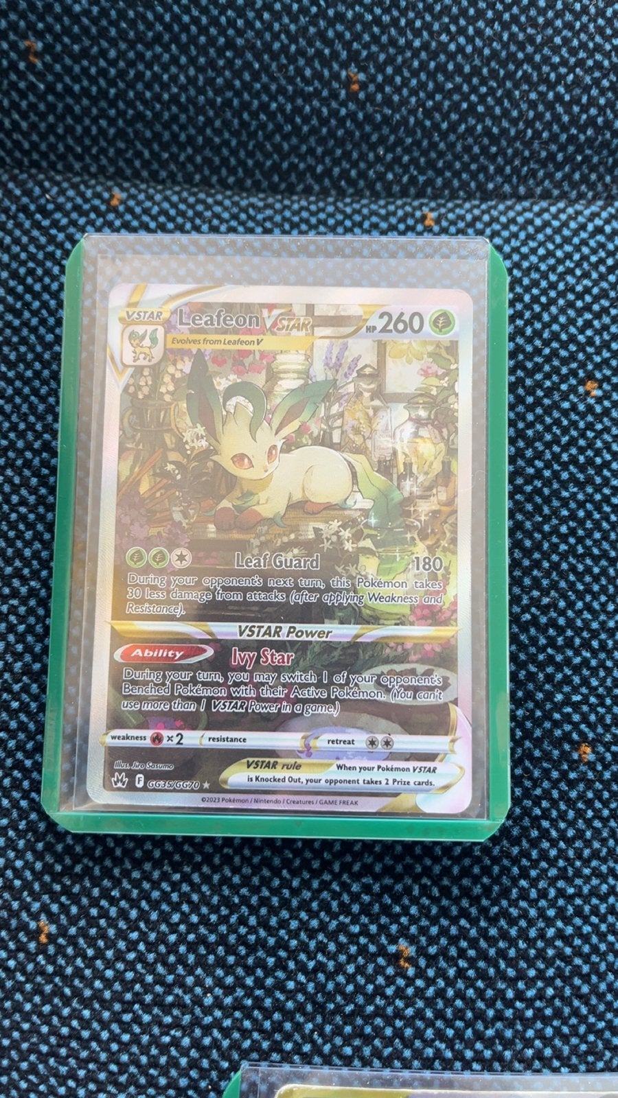 Leafeon VSTAR Pokémon kaart, Ophalen of Verzenden, Nieuw, Losse kaart