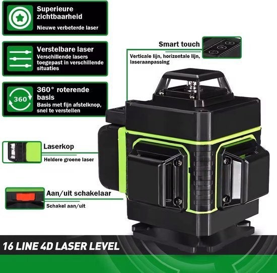 Kruislijnlaser, Theodoor Colenbranderhof 9, 3059LC Rotterdam, Nederland, Info@currentcomponents.nl, Ophalen of Verzenden, Zo goed als nieuw