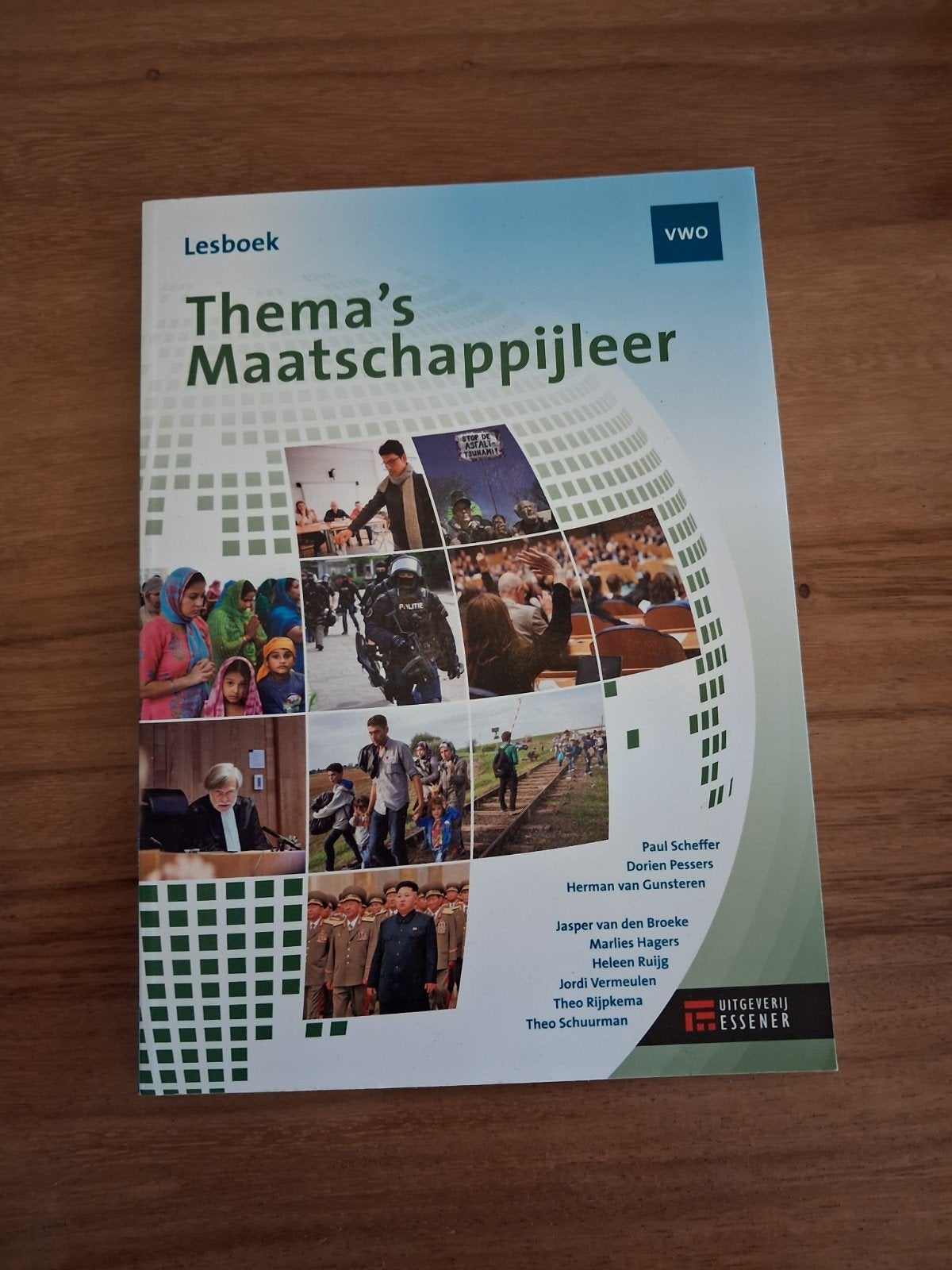 Lesboek Thema's Maatschappijleer VWO - Essener, VWO, Verzenden, Zo goed als nieuw, Maatschappijleer