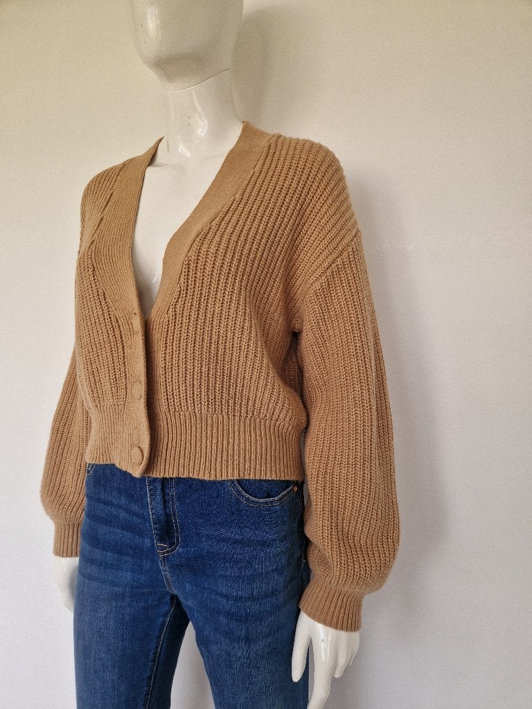 Notes du Nord Danera cardigan. Maat S. Camel, Nijmegen, Beige, Verhip-vintage.nl, Ophalen of Verzenden