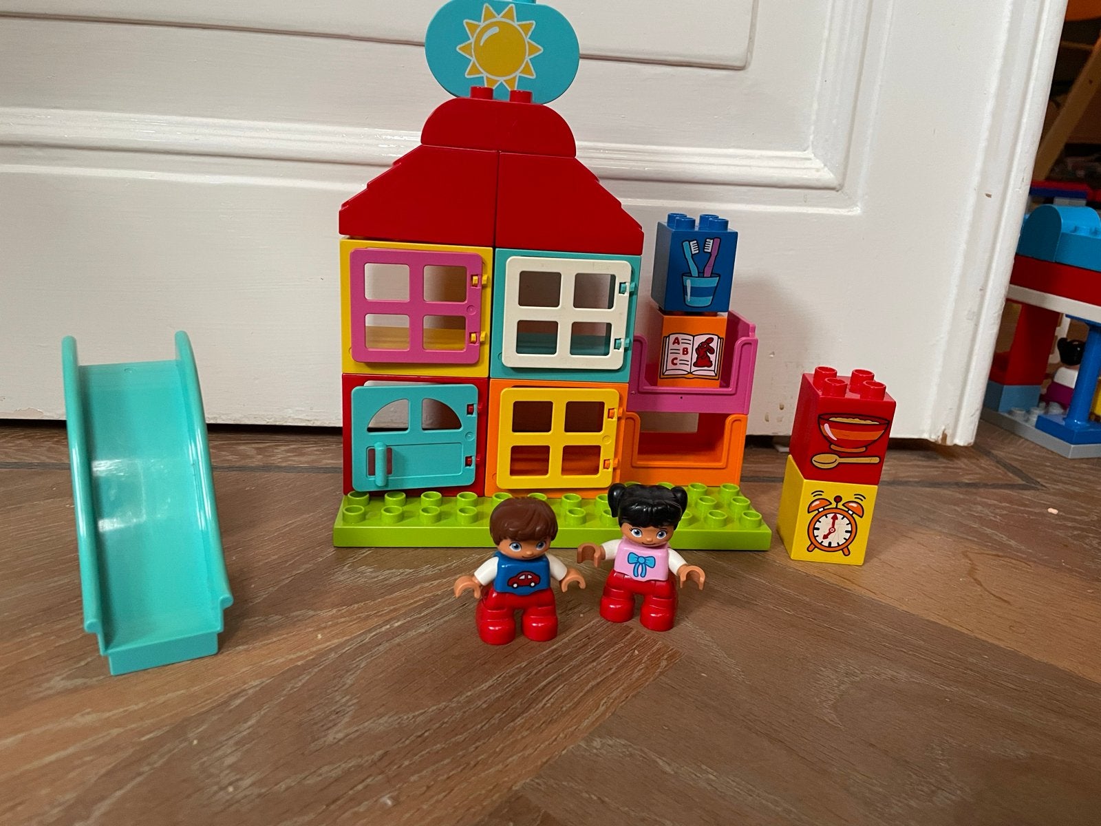 Lego Duplo kleuterklas 10833, Ophalen of Verzenden, Gebruikt, Overige merken
