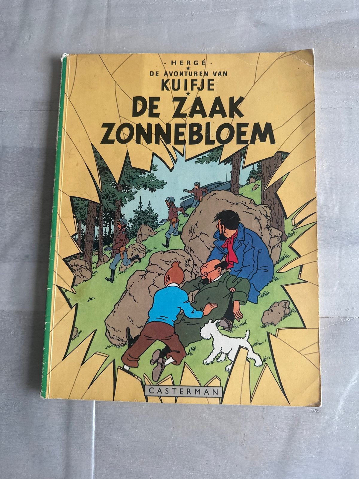 Kuifje - De Zaak Zonnebloem, Boeken, Eén stripboek, Ophalen of Verzenden, Gelezen
