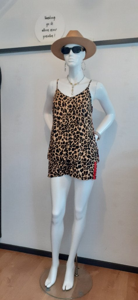 2 Delige set kort broekje + top Beachwave maat 36/38 Nieuw., Beachwave, Nieuw, Ophalen of Verzenden, Maat 36 (S)
