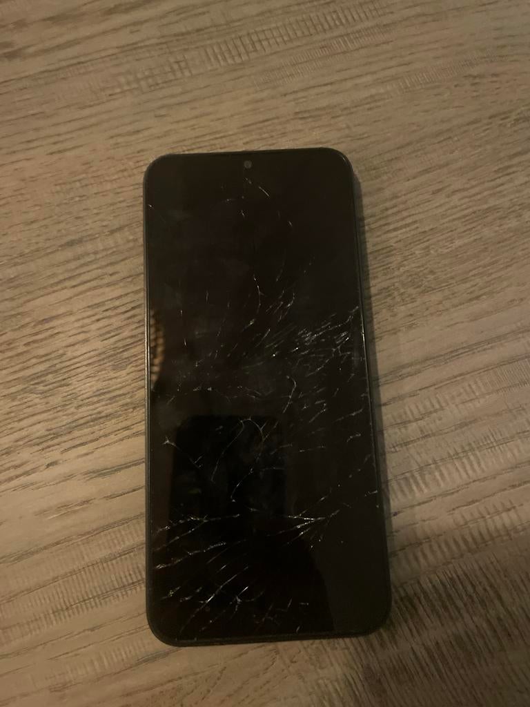 Samsung Galaxy A14 telefoon - Scherm gebarsten, Zwart, Touchscreen, Ophalen of Verzenden, Zonder simlock