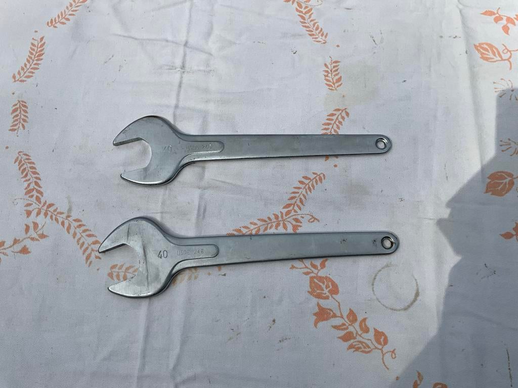 Usag 248 Steeksleutel 40 mm - Set van 2, Ophalen of Verzenden, Nieuw