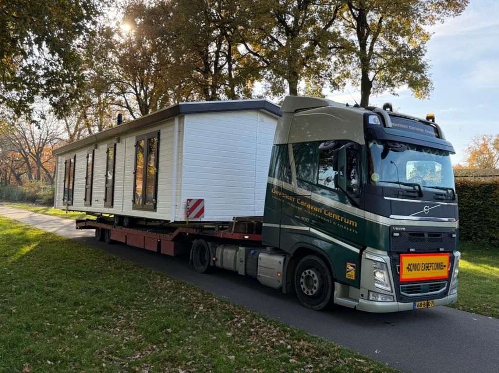 Stacaravan transport & chalet transport, 33 - 40 uur, Vanaf 10 jaar, Overige vormen