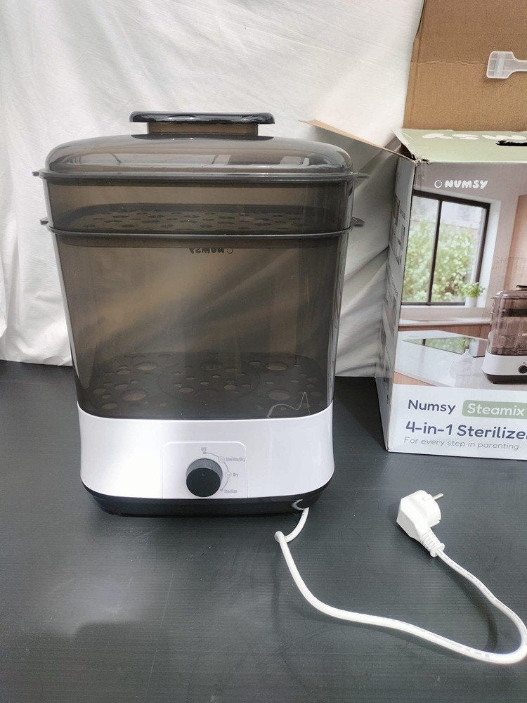 Numsy Steamix Pro sterilisator droger Flessendroger 4in1, Ophalen of Verzenden, Zo goed als nieuw, Sterilisator, Overige merken