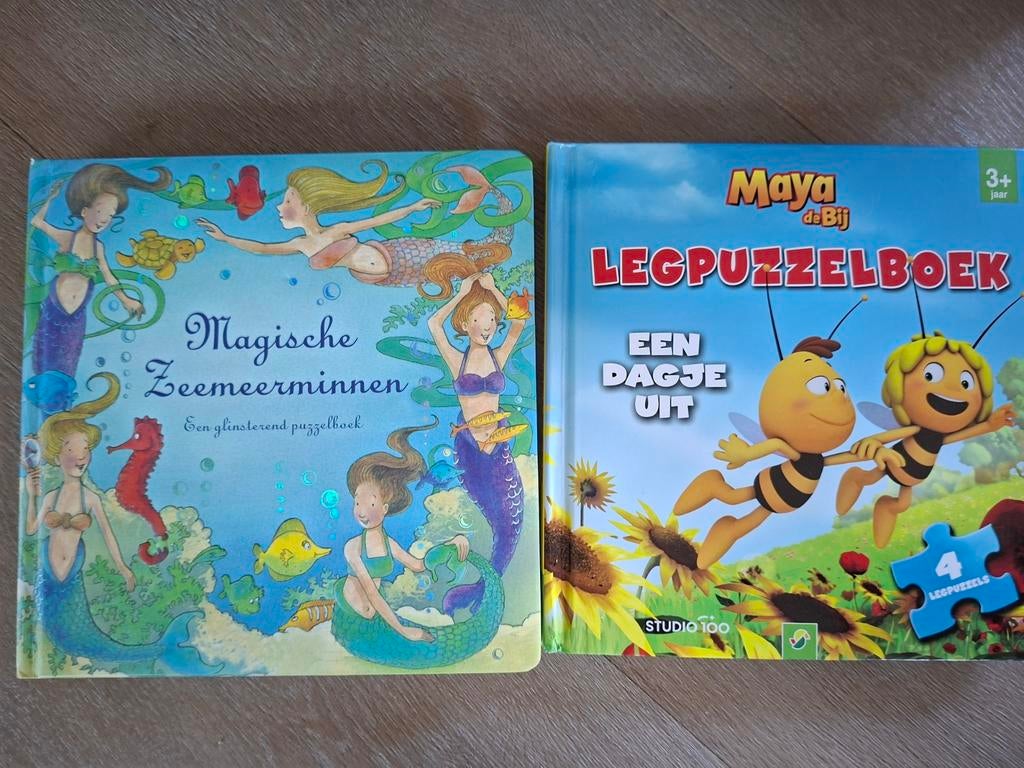 Zeemeermin & Maya de Bij Puzzelboeken (9 puzzels), Ophalen