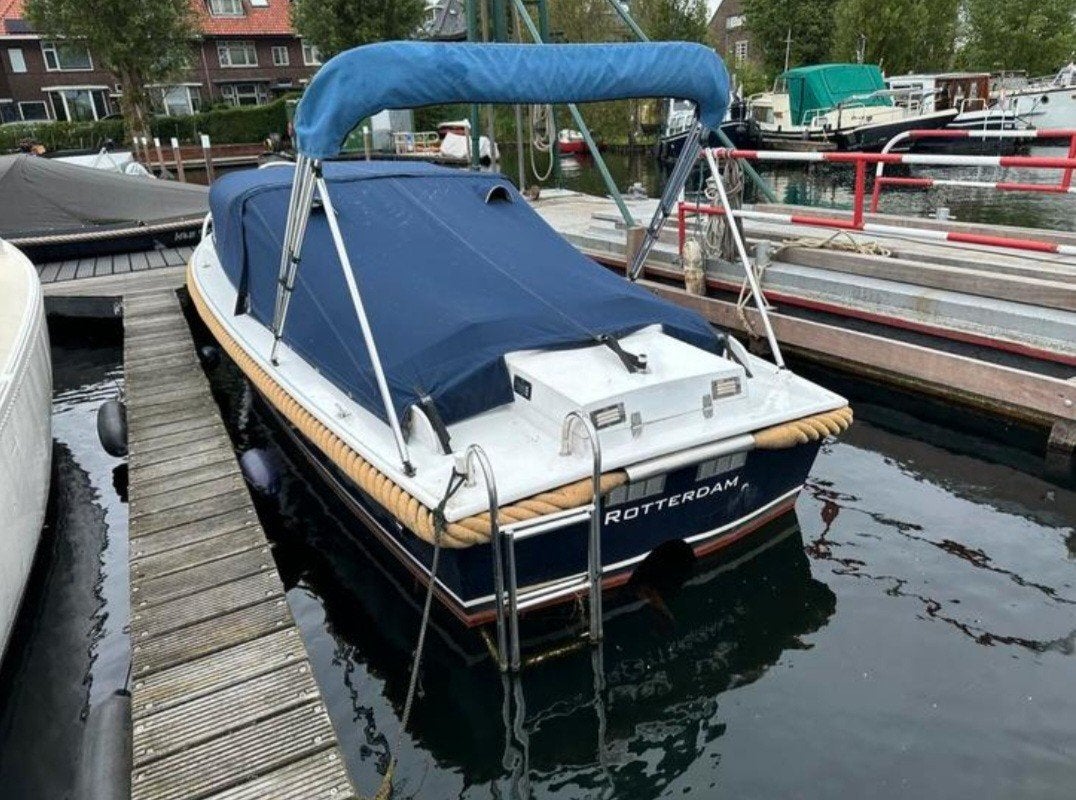 sloep van 6.00 mtr, Watersport en Boten, Sloepen, Tender, Staal, 15 pk, 1.00 - 1.50 meter