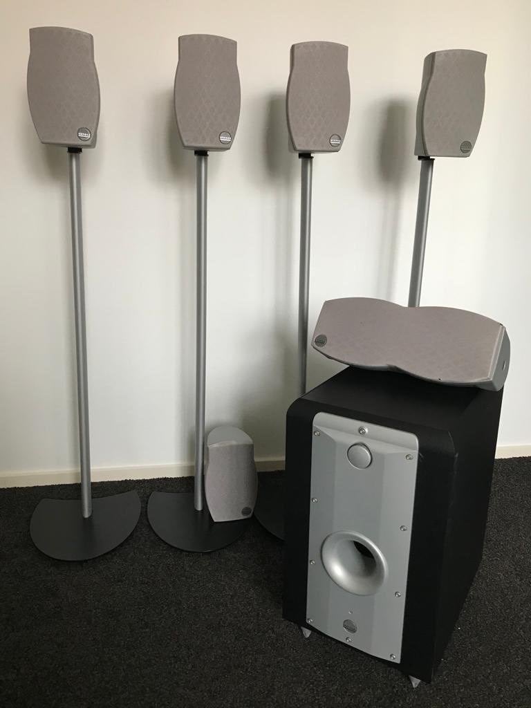Te koop Denon Home Cinema 6.1 set, Audio, Tv en Foto, Home Cinema-sets, 70 watt of meer, Refurbished, Overige spelers, Ophalen