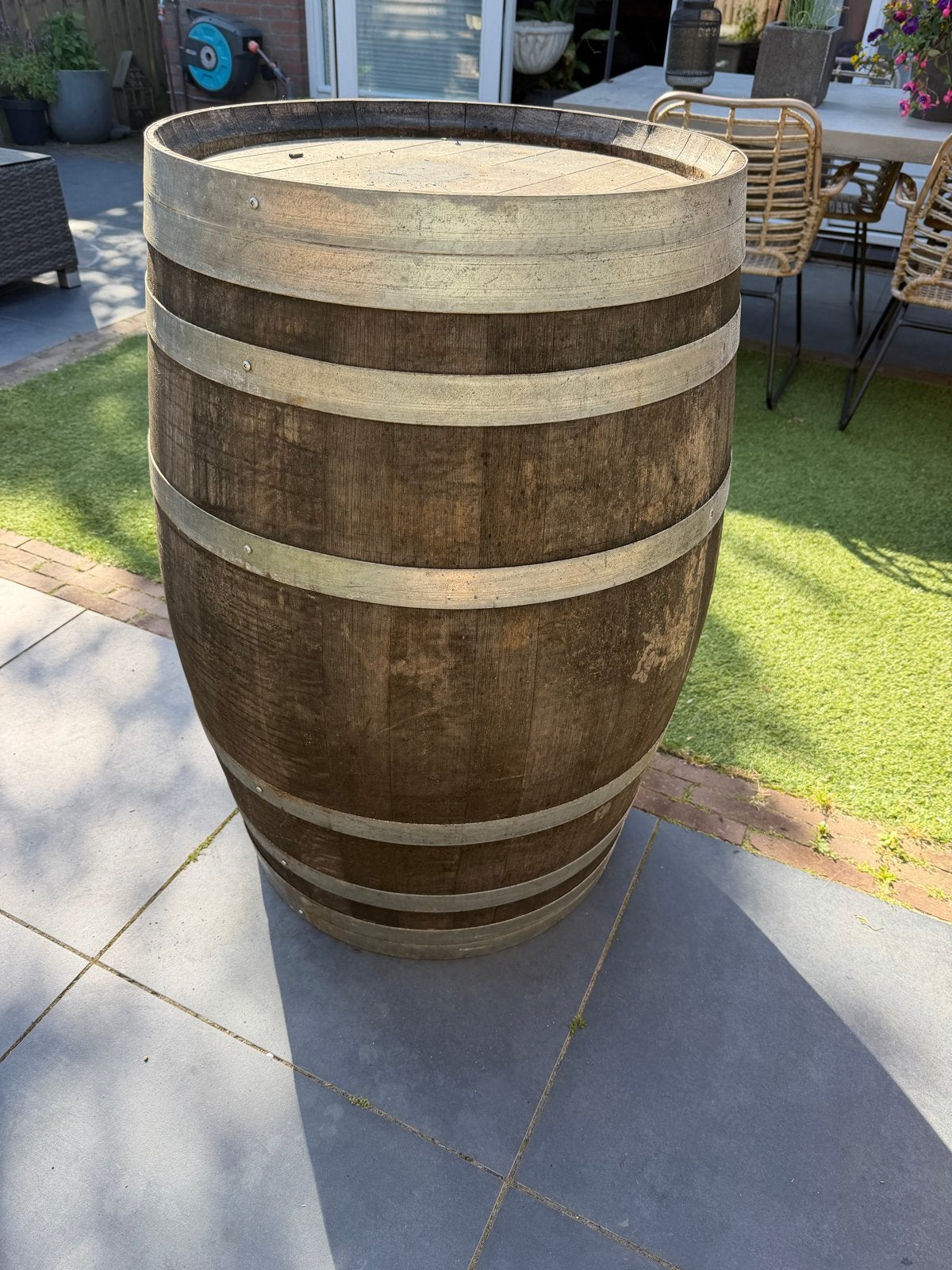 Ton met losse plaat, Tuin en Terras, Regentonnen, 150 liter of meer, Ophalen of Verzenden