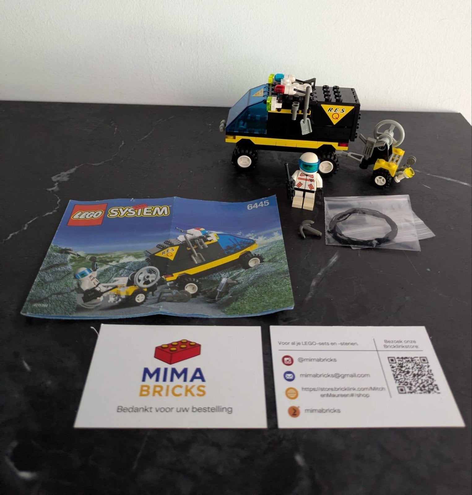 Lego System 6445 - Complete set met instructies, Ophalen of Verzenden, Lego, Lego, Lego