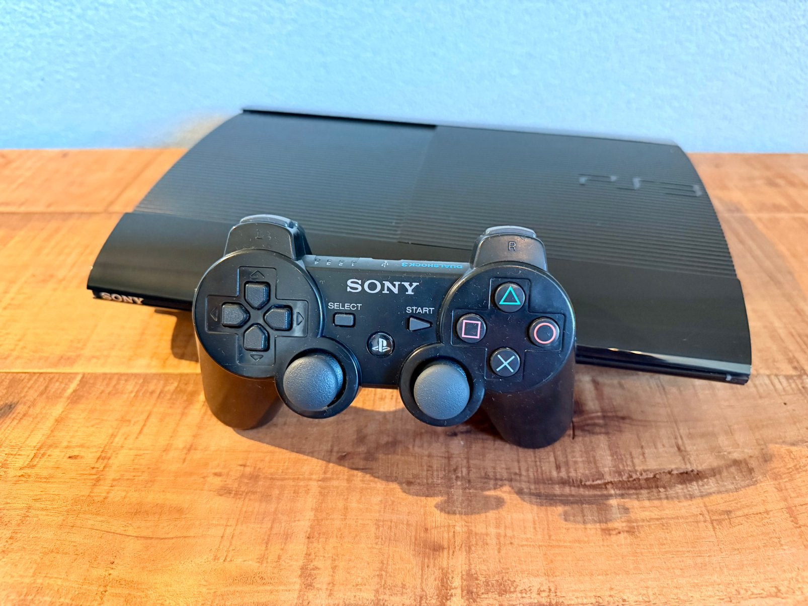 PlayStation 3 Super Slim 500 Gb met controller, Spelcomputers en Games, Ophalen, Super Slim, Zo goed als nieuw, 500 GB