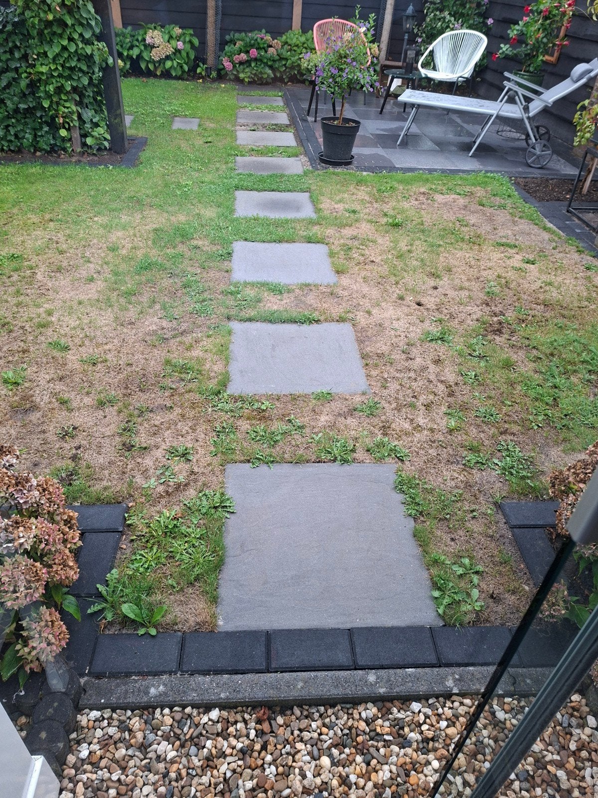 Tegels 60x60x4, Tuin en Terras, Ophalen, Beton, Terrastegels