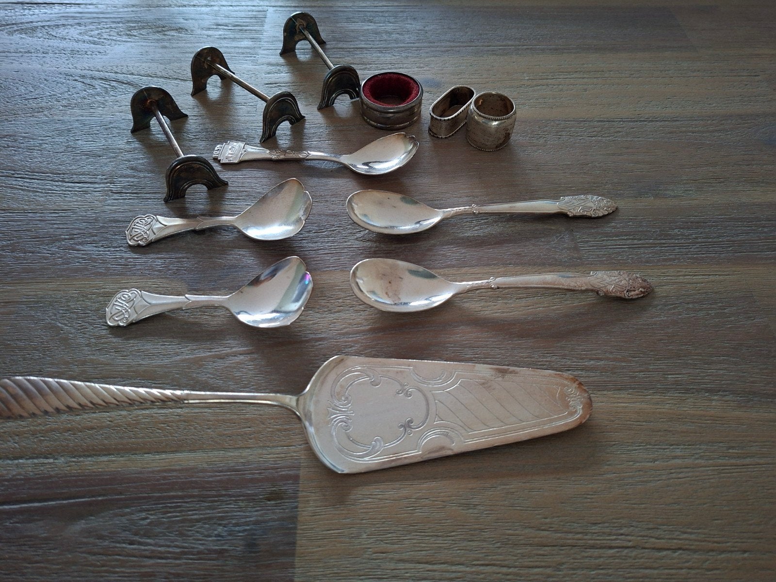Antieke Gero 90 Bestek en zilverwerk, Avroset, taartschep, Ophalen