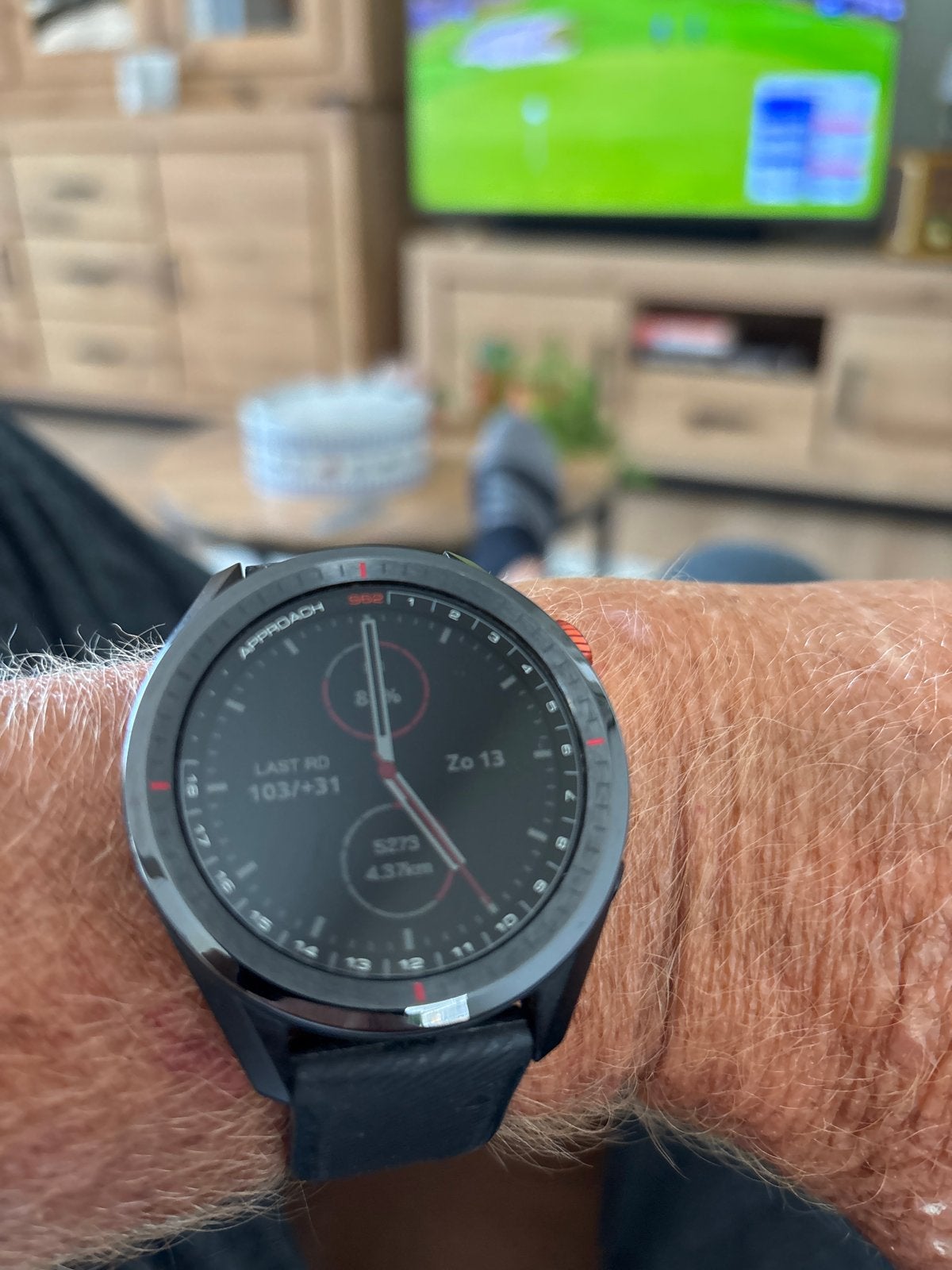 Garmin Approach S62 GPS Golfhorloge - Zo goed als nieuw, Afstand, Zwart, Ophalen of Verzenden, Zo goed als nieuw