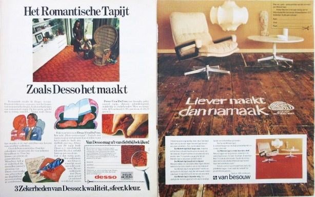 9 vintage advertenties reclames huisproducten 69-70 hekken, Verzamelen, Ophalen of Verzenden, Gebruikt, Overige typen
