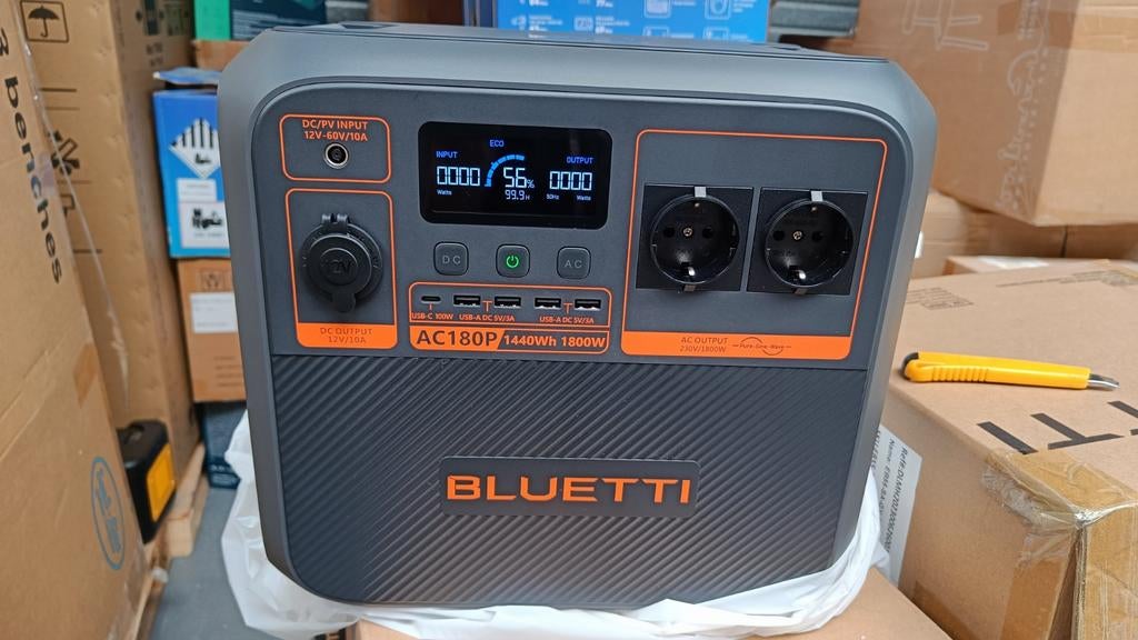 Bluetti AC180P Portable Power Station, Ophalen