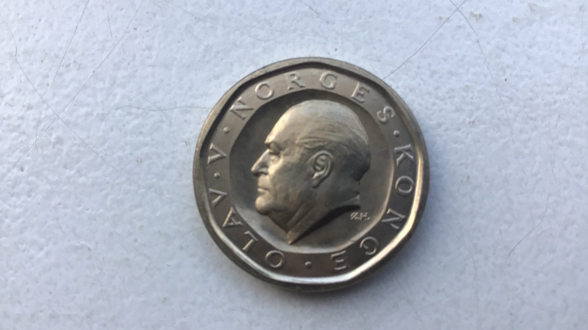Noorwegen mooie 10 kroon 1983., Ophalen of Verzenden
